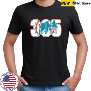 Miami Dolphins 305 T-shirt