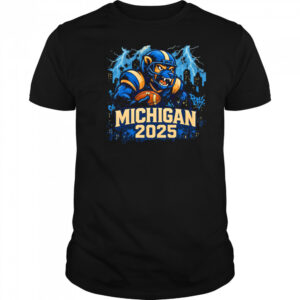 Michigan Wolverines 2025 mascot Growl shirt