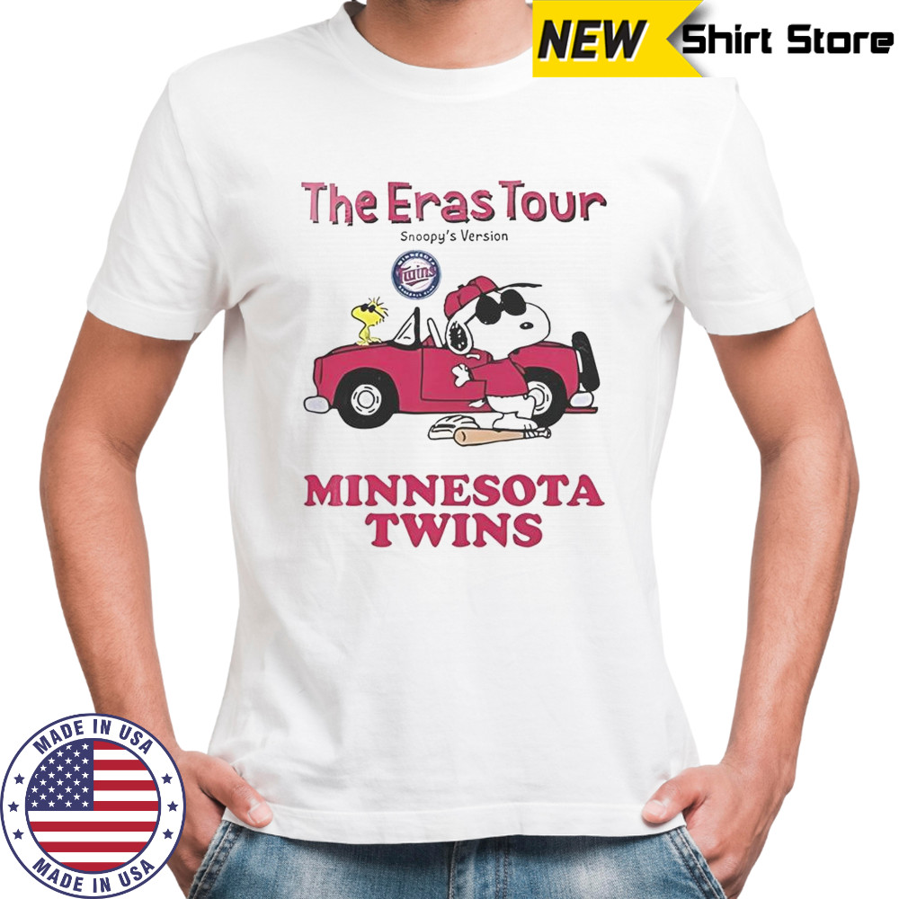 Minnesota Twins The Eras Tour Snoopy T-Shirt