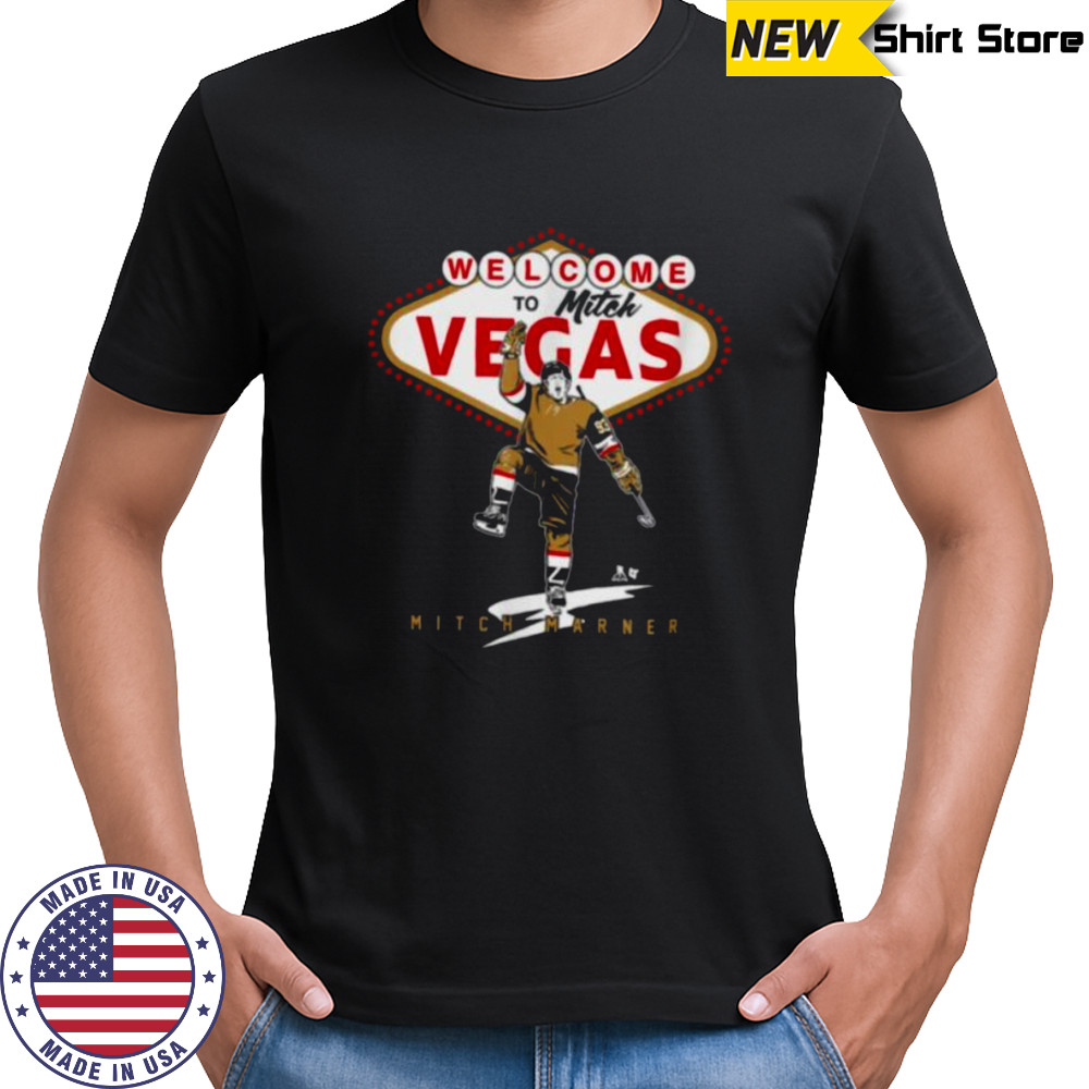Mitchell Marner Welcome to Mitch Vegas Las Vegas Hockey Shirt