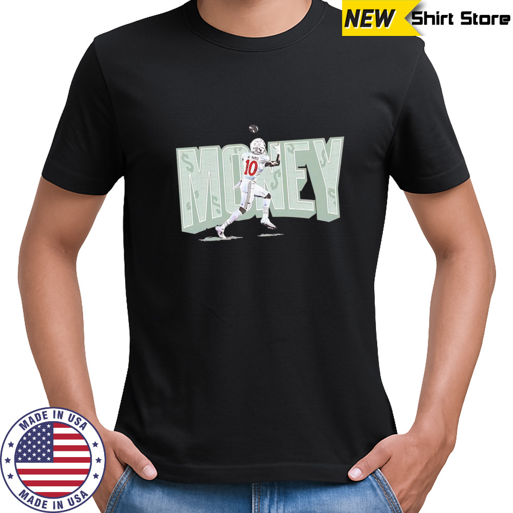 Money Parks catching Utah Utes shirt