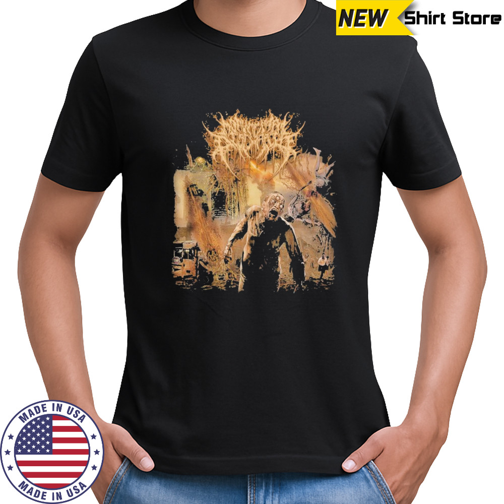Monumental Discharge Cesspit Earth T-shirt
