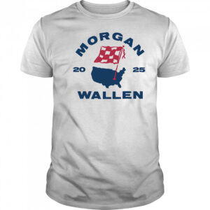Morgan Wallen 2025 map shirt