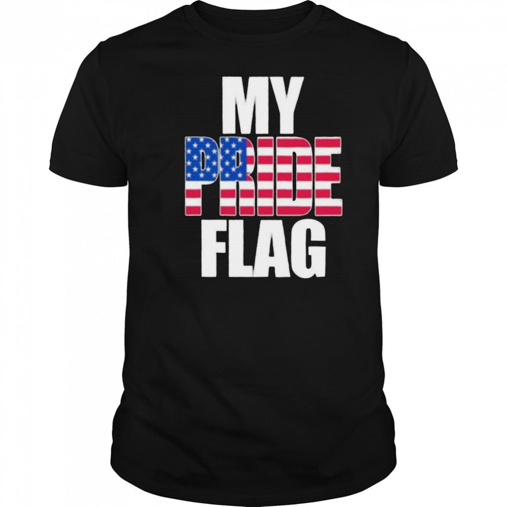 My pride flag shirt