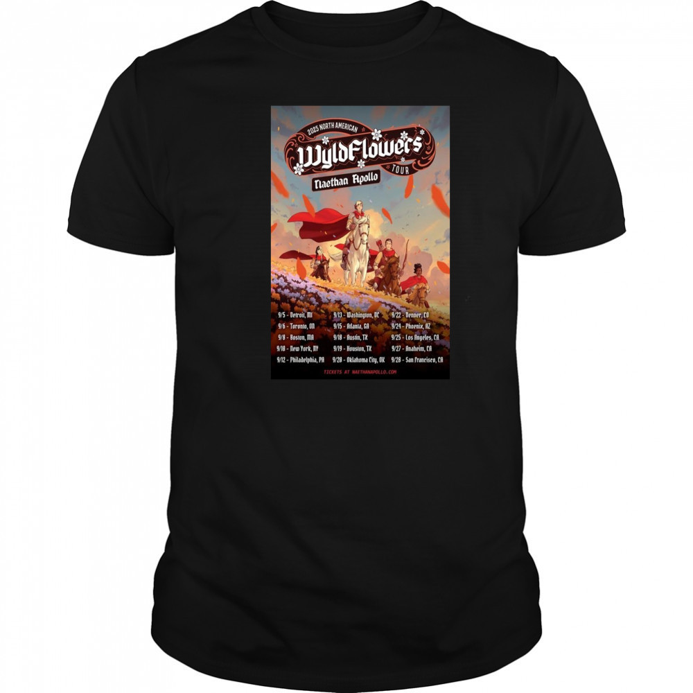Naethan Apollo North American 2025 Poster T-Shirt