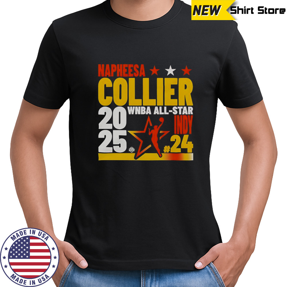 Napheesa Collier 2025 WNBA All-Star Indy Game Player T-Shirt