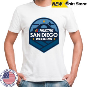 Nascar San Diego Weekend logo shirt