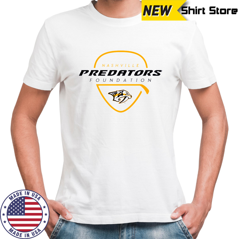 Nashville Predators Foundation logo shirt
