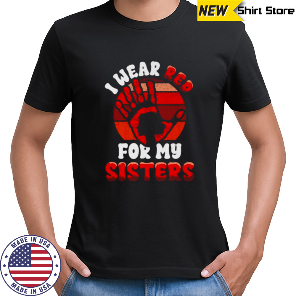 Native American Stop MMIW Wear Red Stolen Sisters Indigenous Shirt