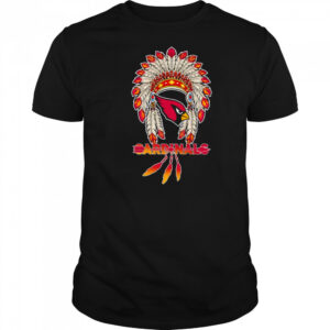 Native Chief headdress Arizona Cardinals shirt