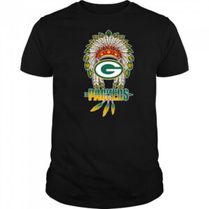 Native Chief headdress Green Bay Packers shirt