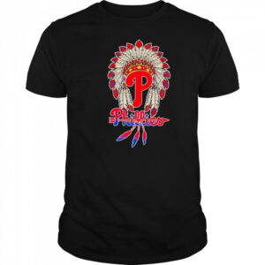 Native Chief headdress Philadelphia Phillies shirt