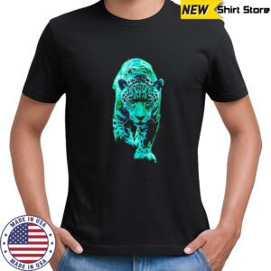 Neon Jaguar in Motion shirt
