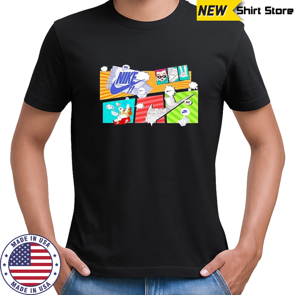 Nike comic shirt