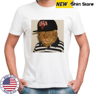 Numanuk Cat With Bulls Hat T-Shirt