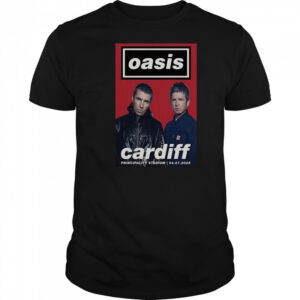 Oasis Cardiff Principality Stadium July 4 2025 Poster T-Shirt