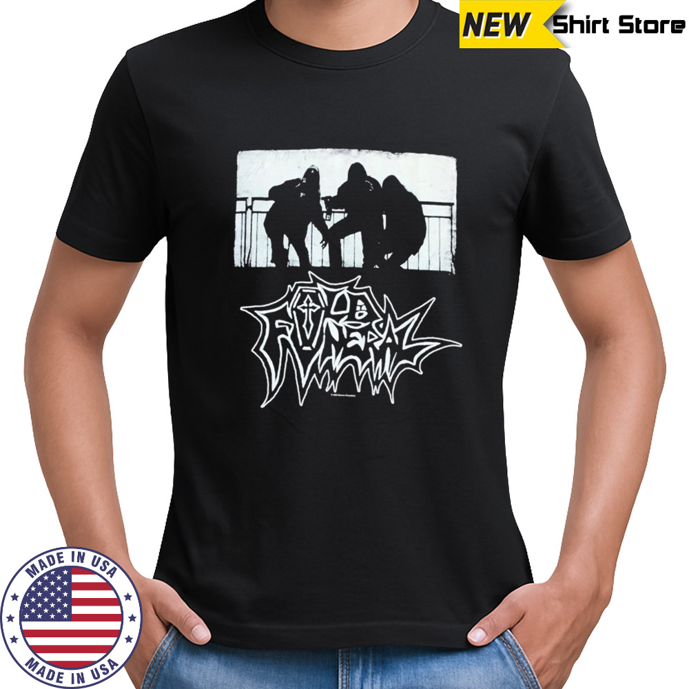 Old Funeral Grim Reaping Norway T-shirt