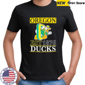 Oregon Ducks est 1876 shirt