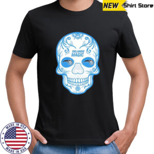 Orlando Magic Skull Printed shirt