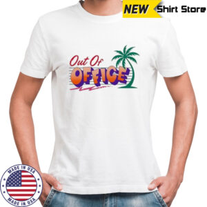 Out of office tropical shirt