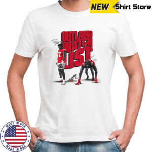 Outland watch list Houston Eddrick and Tegra Masta T Tshabola shirt