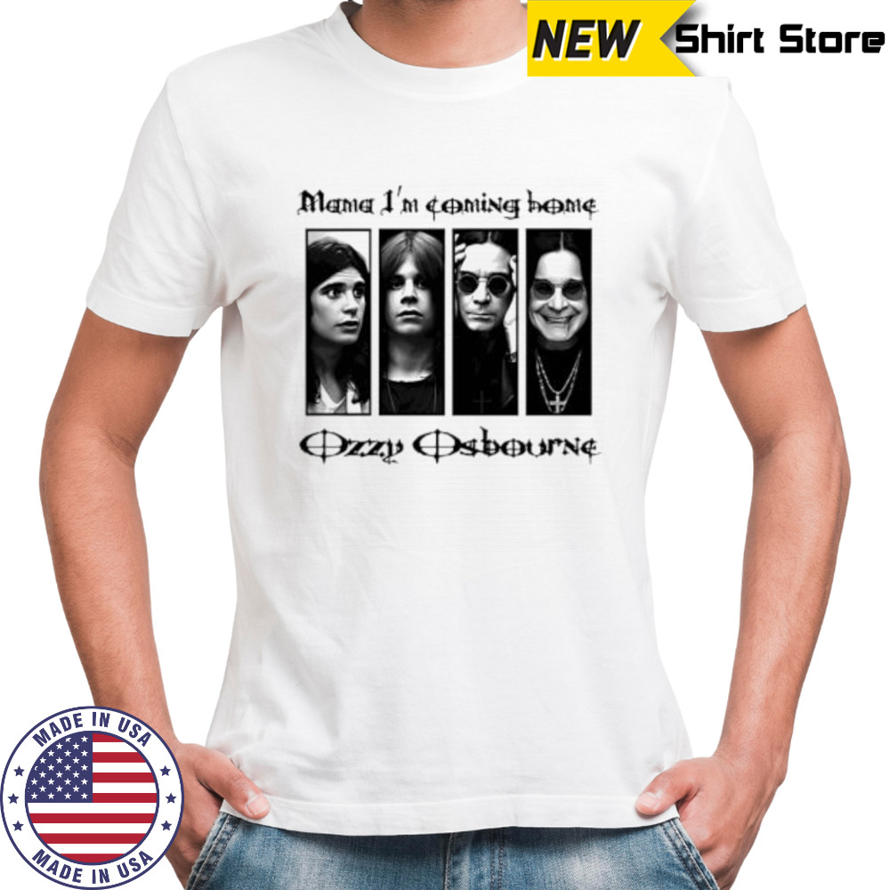 Ozzy osbourne mama I’m coming home shirt