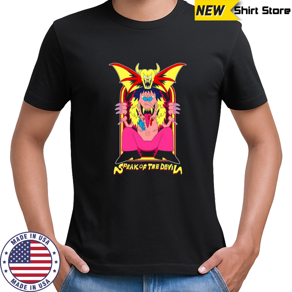 Ozzy speak of the devil shirt