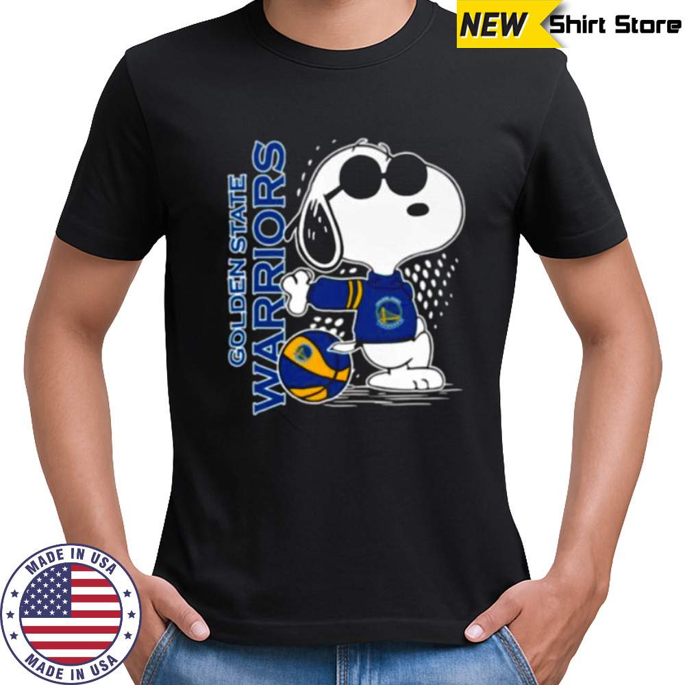 Peanuts Snoopy Golden State Warriors Basketball 2025 Shirt