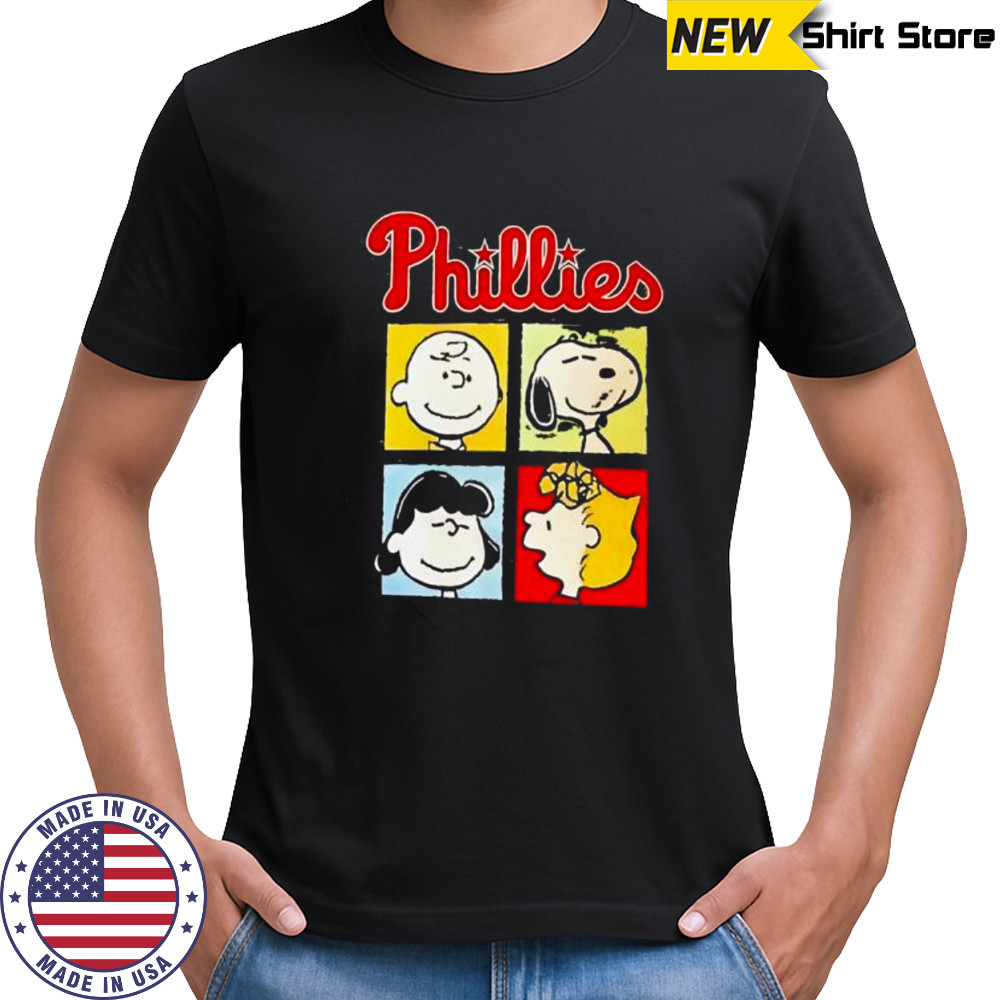 Peanuts x Phillies shirt