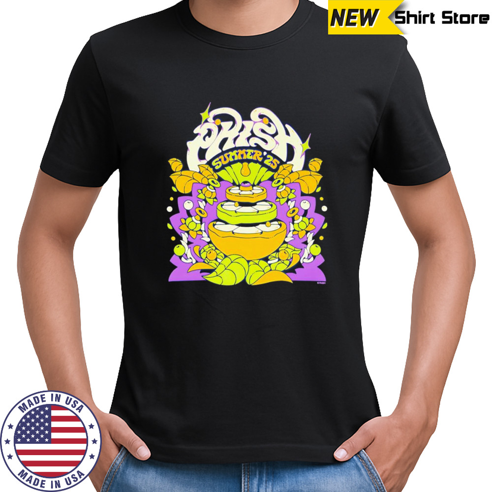 Phish Summer Tour 2025 Citrus shirt