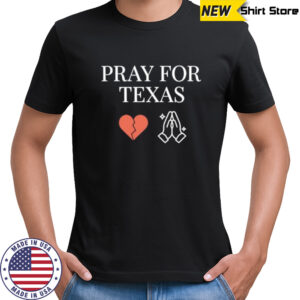 Pray for Texas flood victims shirt