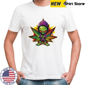 Purple Alien Haze Short Sleeve Performance shirt