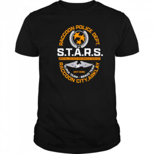 Raccoon Police Dept Stars shirt