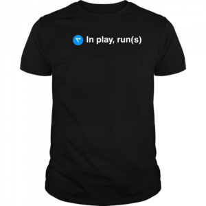 Real Sports In Play Runs T-shirt