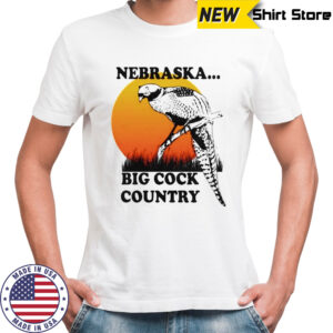 Retro Nebraska Pheasant Travel Tourist Souvenir Shirt
