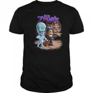 Rob Zombie Rob And Robot T-shirt