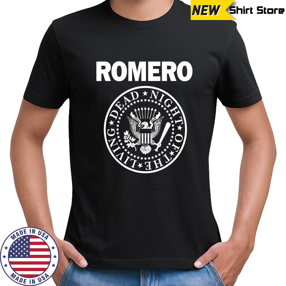 Romero Ramones Night Of The Living Dead shirt