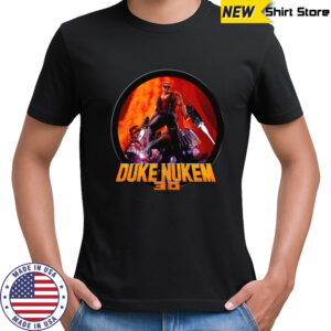 Round Game Art Duke Nukem shirt
