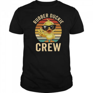 Rubber Duck Rubber Duckie Crew Cruise Duck Boys Girls shirt