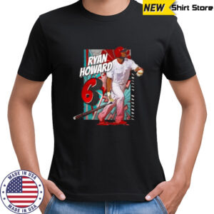 Ryan howard philadelphia comicbook shirt