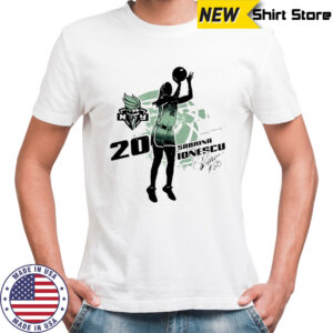 Sabrina ionescu new york liberty silhouette shirt