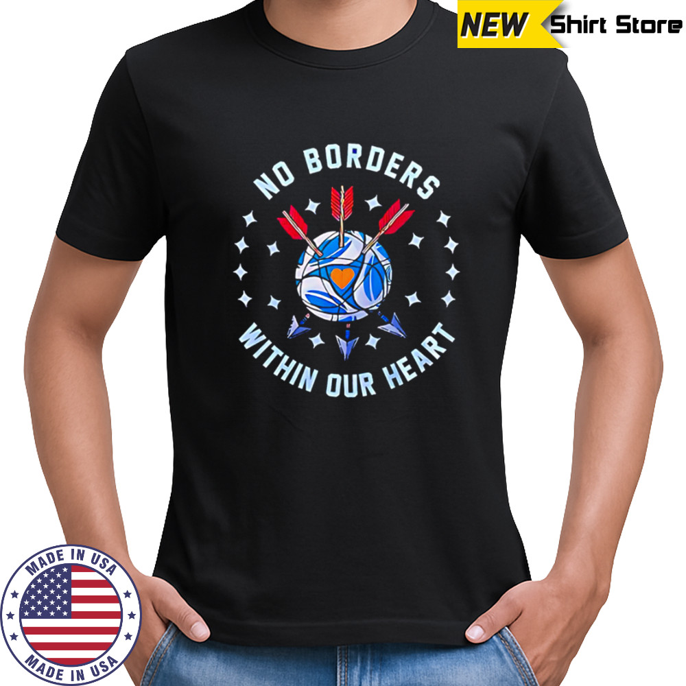 San Diego FC No Borders Within Our Heart shirt