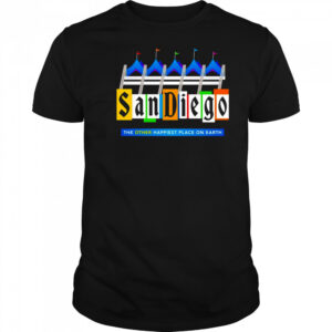San Diego UBlog Happiest place shirt
