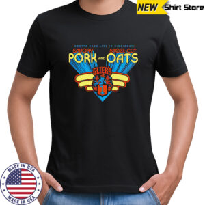 Savory Pork and Steel-cut Oats Glier’s logo shirt