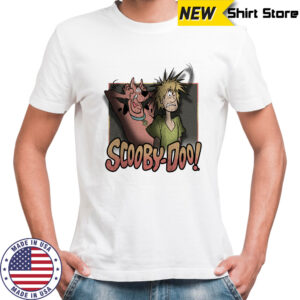 Scared Shaggy & Scooby Vintage Fright Poster Scooby Doo shirt