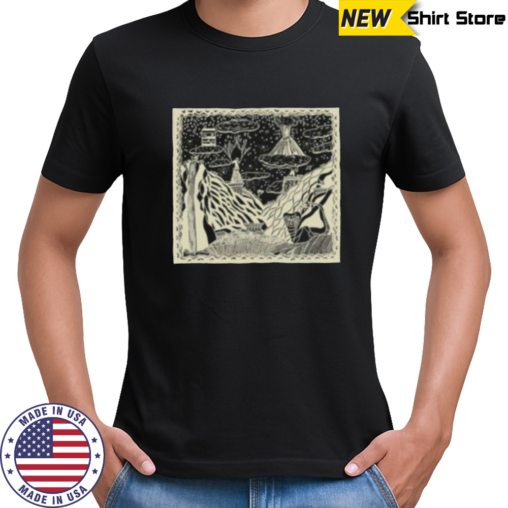 Self titled puff print shirt