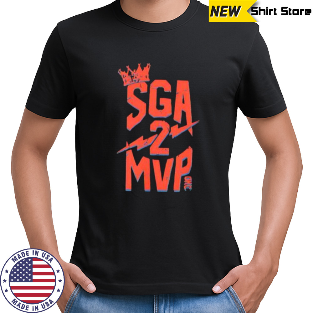 SGA 2 MVP Okc shirt