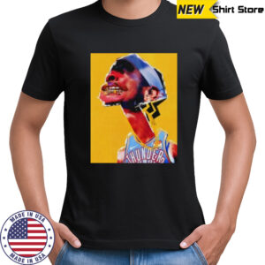 Shai Gilgeous Alexander grillz Oklahoma City Thunder Basketball art shirt