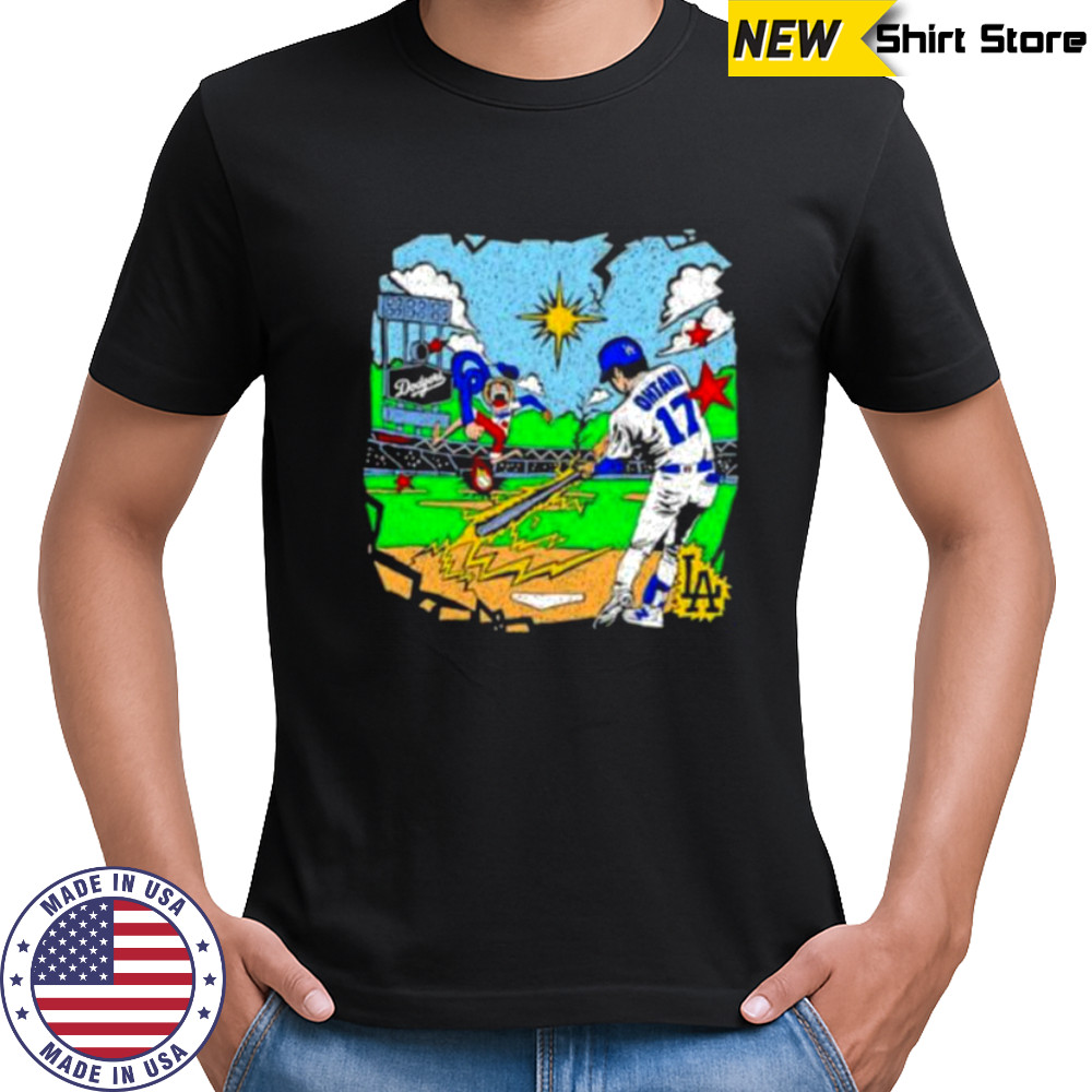Shohei Ohtani x Monkey D. Luffy One Piece shirt