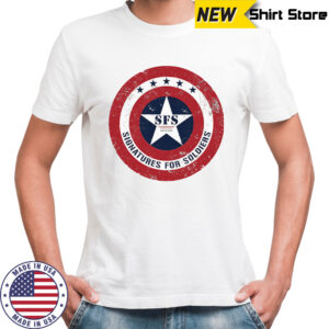 Signatures for Soldiers American Captain Star shirt